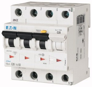 Eaton 170951 FI/LS-Schalter, 20A, 300Ma, C-Char