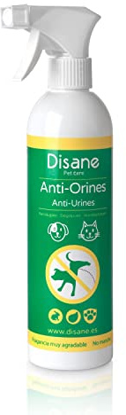 DISANE Spray Antiorines Perros y Gatos | Elimina Malos Olores | Repelente Orina Perros y Gatos | Spray Anti Pipi para Cualquier Superficie