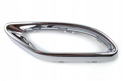 Tubo escape Embellecedor Orificio Tubo Escape Para Parachoques Trasero Derecho Para Mercedes Para Benz Clase A B C E
