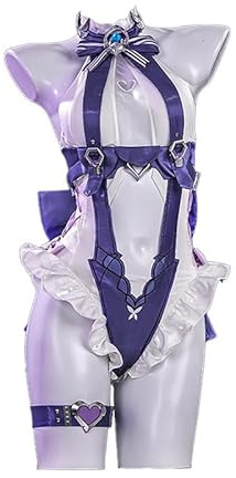 YXZCOS Traje de Lujo (Zenless Zone Zero: Vivian/Iris of the Shore) Ropa de Cosplay Conjunto de Disfraz de Juego de Rol Traje de Cómics Uniforme de Halloween Ropa de Carnaval -M