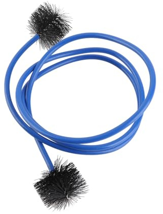 Phefop Trumpet Cleaning Brushes Set Kit, Cleaning & Care Instrument Maintenance Care Accessory, Portable Maintenance Accessory for Trumpet Mouthpiece Tubing