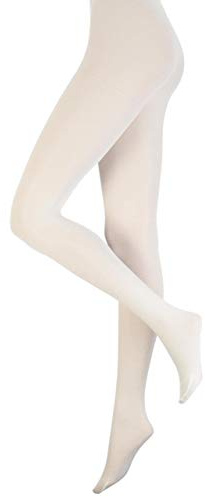Trasparenze Dames 1 Paire Jennifer laine mérinos Collants en 7 couleurs - Large - Laine Blanc