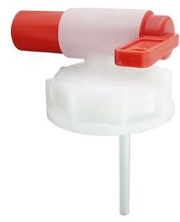 Fittingstore - Rubinetti di scarico per taniche di plastica DIN 45/51/61 (per filettatura tanica diametro esterno: 44,6 mm)