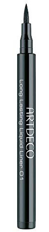 ARTDECO Long-Lasting Liquid Liner - Wasserfester, wischfester, flüssiger Eyeliner mit ultradünner Filzspitze - 0,4 ml