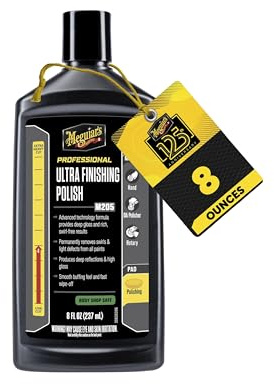 Meguiar's Mirror Glaze 205 Professional Ultra Finishing Car Polish 237ml M20508