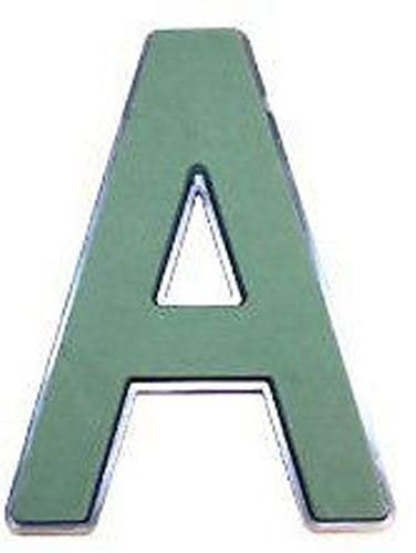 1 Wet Floral Foam Letter A for Fresh and Artificial Flowers Funeral (3689)
