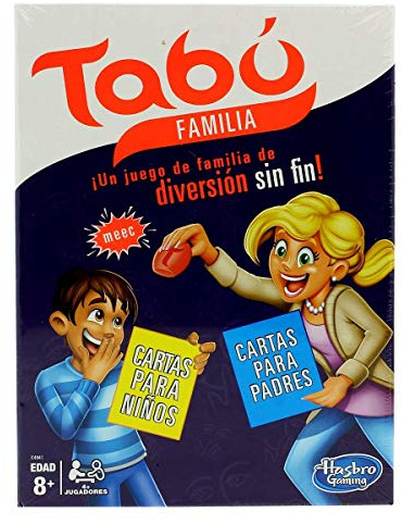 Hasbro Gaming- Taboo Familie Brettspiel, Mehrfarbig (E4941105)