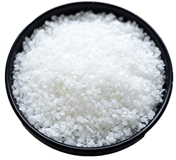 CoolCrafts Cire d'abeille Blanc Paillette de Cire d'abeille pour Bougie, Cosmétique - 900g