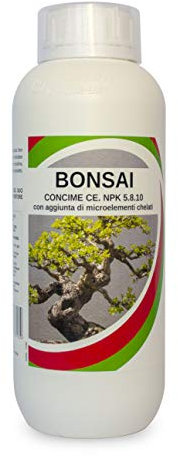 Concime Bonsai bioA.L.T per una Crescita Forte e Sana Fertilizzante Bonsai Naturale Rafforza Le Difese Naturali per Bonsai Ficus 1 Litro