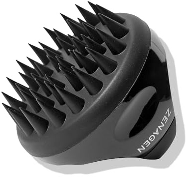 ZENAGEN Scalp Massager | Stimulates Scalp Circulation, Enhances Product Absorption, Promotes Relaxation & Scalp Health, Ergonomic Design, All Hair Types 1 ea