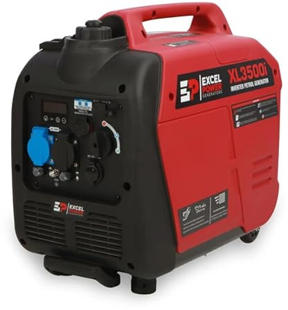 Excel Power 3.2KW True Sine Wave Petrol Inverter Generator Ideal For Camping, Fishing, Motorhome, Caravan, Outdoor Adventure 2 Year Warranty