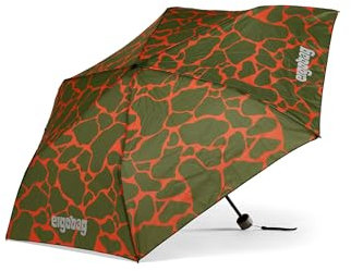 ergobag Regenschirm Kinderschirm für die Schultasche, ultraleicht und klein mit Tasche, Ø90 cm
