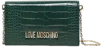 Love Moschino, BORSA A SPALLA Donna, Verde, Taglia unica