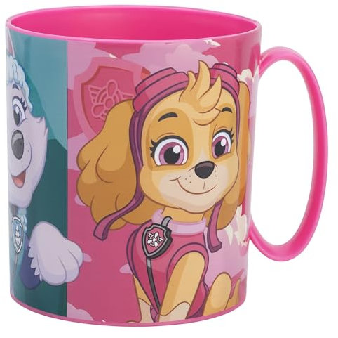 Stor Paw Patrol Girl Tasse en plastique réutilisable pour micro-ondes 390 ml