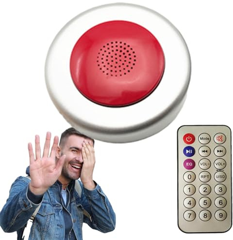 Control remoto para crear sonidos pedos | Juguetes pedos controlados inalámbricos con 50 sonidos realistas,Divertida máquina de sonido Gag, alcance 32,8 pies, para broma de juguete