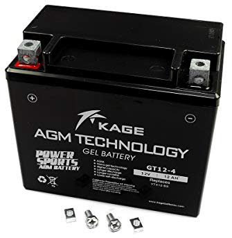 GEL-Batterie-KAGE YTX12-BS 12AH für Adly/Herchee Aeon Aprilia Arctic Cat Barossa/SMC Benelli Bombardier CAN-AM Daelim Derbi Explorer Gilera Hon da Hyosung Kawasa ki Kymco Masai/Dinli Peuge ot Piag gio