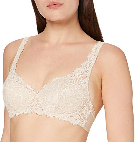 Triumph Damen BH Amourette 300 WHP X, mit Bügel, Gepolstert, Verstellbare Träger, 95E, Skin
