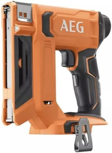 AEG - Agrafeuse 18V, agrafes (dos) 10 mm, agrafes (hauteur) 6,4 à 14,5 mm (sans batt. Ni chargeur) - B18CS10-0