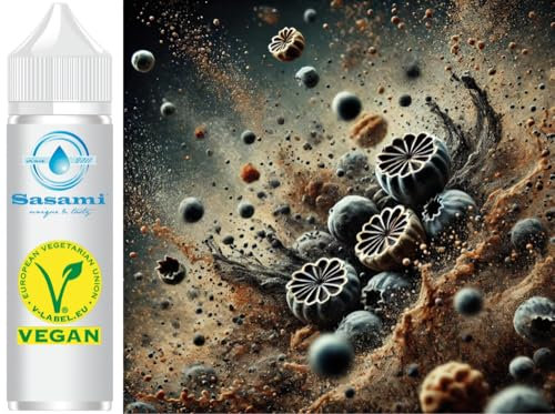 Coquelicot - Arôme concentré de graines de pavot - Végétalien - Sasami - 100ml