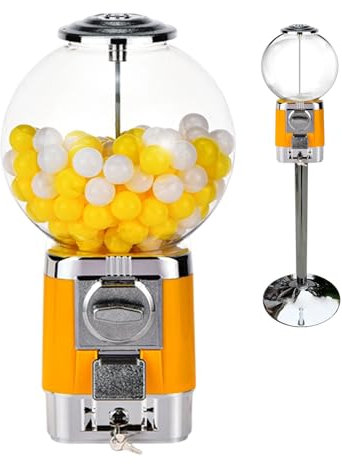 Macchina per caramelle gommose per capsule di caffè, porta cialde per caffè, con supporto in metallo 20 gusci di sfere colorate, distributori automatici di capsule, non è necessario inserire monete
