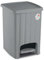 PATTUMIERA A PEDALE MARGHERITA 20lt GREY