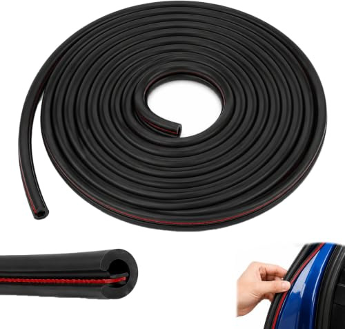 Protection PortièRe Voiture 5m,Joint Porte Voiture,Protection Porte De Voiture,Protecteur De Bord De Porte Voitur en PVC Forme U,Bande De Protection Anti-Rayures,Réduction du Brui