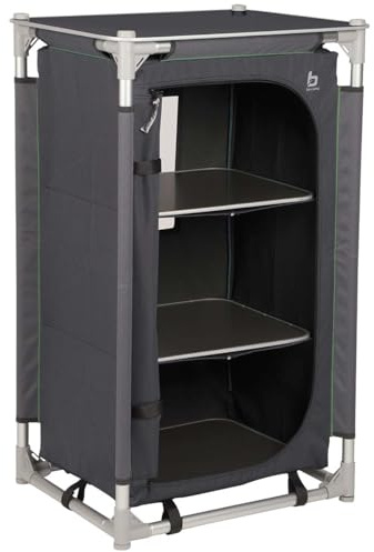 Bo-Camp BC Deluxe Low Schrank – Anthrazit, 97 x 57 x 47 cm