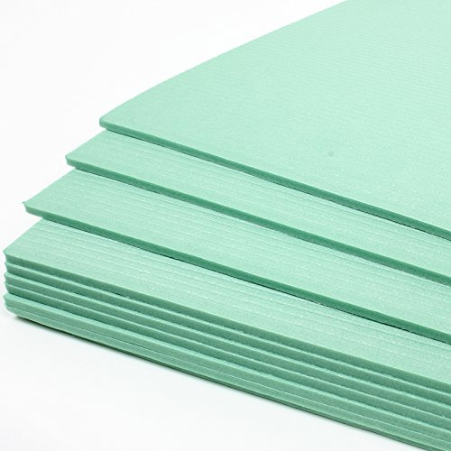 150m2 Trittschalldämmung 5mm Fußbodenunterlage Dämmung Boden Unterlage für Laminat Parkett, 5mm xps Platten