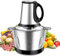Nestling 600W Kitchen Mini Food Chopper, 2L Stainless Steel Bowl, 3 Speeds Control Electric Food Processor, 4 Bi-Level Blades Meat Grinder, Vegetable Fruit Onion Cutter, Garlic Peeler, Electric Whisk
