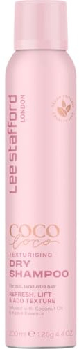 Lee Stafford Coco Loco & Agave Texturising Dry Shampoo, 200 ml