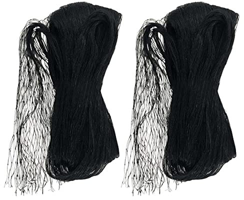 Rete Anti Uccelli,10 x 4 m Rete Anti Piccioni,2 Pezzi Rete Pollaio,Rete da Giardino,Rete di Protezione Multiuso per Laghetto Maglia Fine