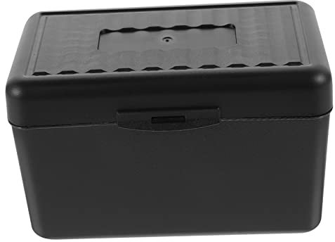 NUOBESTY Kunststoff Visitenkartenbox Als Kartenhalter Zur Anzeige Für Schreibtisch Bürobedarf Als Visitenkartenständer Zur Aufbewahrung Von Namenskarten