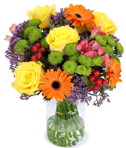 Blumenstrauß “Mamas Liebling, 7-Tage-Frischegarantie, Qualität vom Floristen, Ideales Blumengeschenk, Schneller Blumenversand zum Muttertag