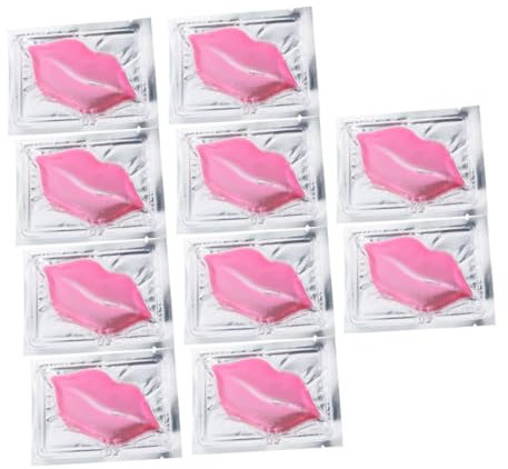 Beaupretty Linage Lippenmaske 15 Stück – Kollagen-lippenpad Für Frauen Feuchtigkeitsspendende Und Peelende Lippenmaske Für Mädchen