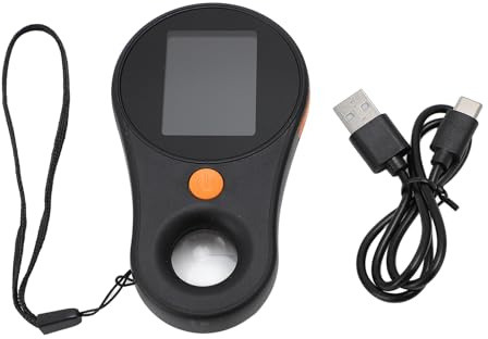 XGOUGUAAU Microscopio Macro con 8 LED, Lente a Fuoco Fisso da 2MP, Schermo IPS a Colori da 2.0 Pollici 500X, Microscopio Digitale Portatile per Riparazioni Elettroniche e Ispezione Gioielli (Nera)