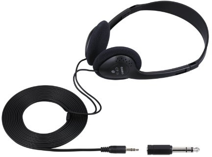 Headphones Cp-16 for Casio Electronic Keyboard Pianos
