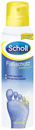 Scholl Fussschutz Spray 2 in 1, 150 ml, 3er Pack (3 x 150 ml)