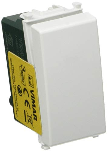 Vimar pulsador 1P No 10 A Blanco