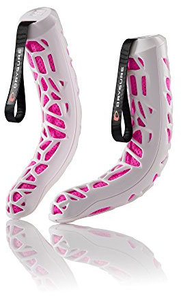 DRYSURE Extreme Boot Dryer, With Reusable Moisture Absorber Insert. Dry Your Boots Without Heat Or Electricity, Suitable For Ski & Snowboard Boots, Wetsuit Boots & Walking Boots. (White & Pink)