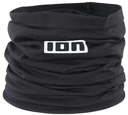 Ion Logo Merino Multifuntionstuch schwarz
