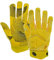 Seibertron G.A.R.G 2.0 Gel Filled Patentiert Anti-Impact Ultra-Stick Football Sports Receiver/Empfänger Handschuhe Gloves Adult Yellow L