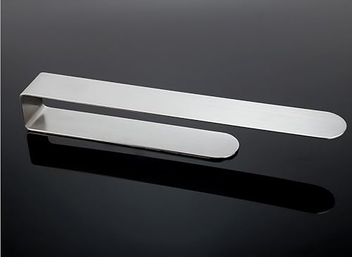 AMSAMOTION Porte-serviettes sans perçage en acier inoxydable 304 à coller pour salle de bain et cuisine