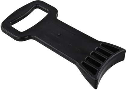 Helilyco Herramienta de cambio de neumáticos de coche para neumáticos de 17.5 a 24.5 pulgadas, palanca de montaje manual con diseño de cuentas protectoras, compuesto de plástico, 30 cm, color negro