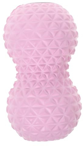 HEALEEP Pink Eva Massage Ball Multi-use Neck Roller Back Massage Ball for Relieving Muscle Aches and Massaging Lumbar Waist Wellness