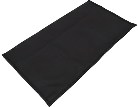 Rcniso Smal Tangentbordsväska för Datortangentbord Bärbar Dammskyddsväska för Affärsresa Återanvändbar Svart (Stor storlek)