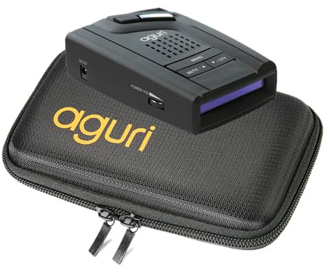 Aguri Skyway GTX90 GPS Radar Laser Speed Camera Trap Detector with carry case