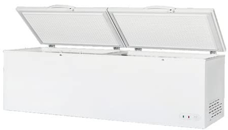 Kratos Commercial Chest Freezer, 23. Cu Ft Capacity, Solid Top, White, Large Storage (69K-750)