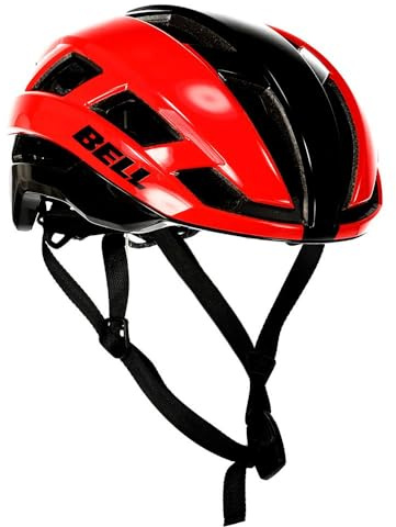 BELL Falcon XR LED MIPS Adult Road Bike Helmet - Gloss Red/Black, Medium (55-59 cm)