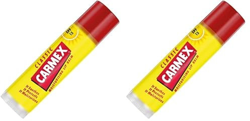 Carmex Lip Balm Stick SPF15,4.25 g (Pack of 2)