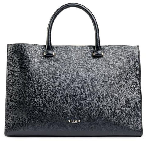 Ted Baker Damen ROSANE-Bar Detail Medium Tote Bag Tragetasche, Black